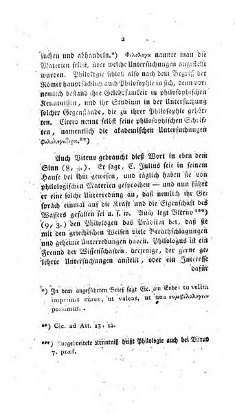 Philologie Eine zeitschrift zur Boforderung der Geschmaks an griechischer und romischer Sprache und Litteratur und cines grundlichen Studium derselben