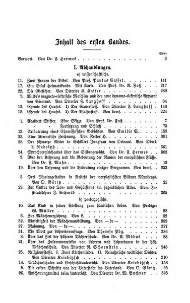 Stoa Zeitschrift fur die Interessen der hoheren Tochterschulen