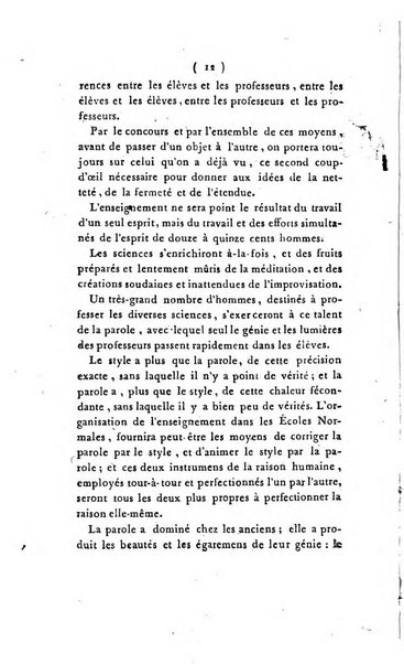 Seances des ecoles normales recueillies par des stenographes et revues par les professeurs. Premiere Partie. Lecons