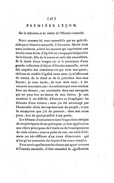 Seances des ecoles normales recueillies par des stenographes et revues par les professeurs. Premiere Partie. Lecons