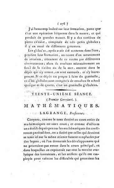 Seances des ecoles normales recueillies par des stenographes et revues par les professeurs. Premiere Partie. Lecons