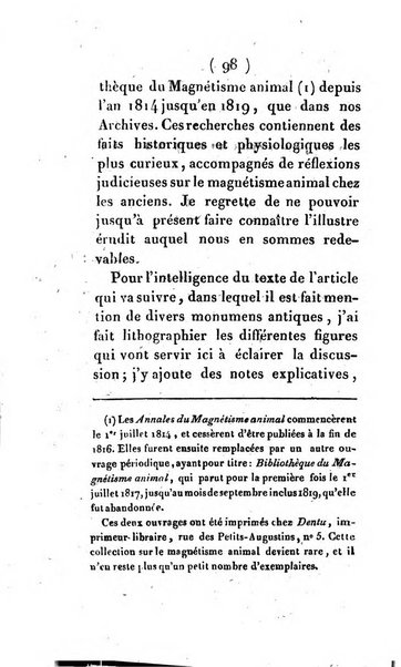 Archives du magnétisme animal