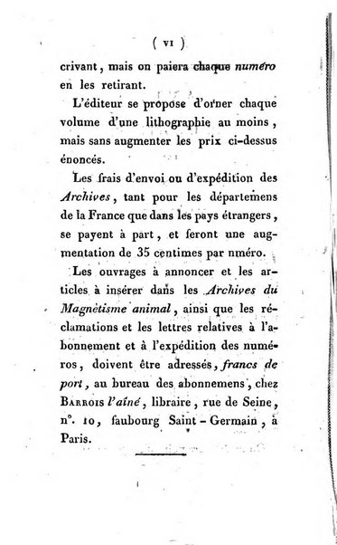 Archives du magnétisme animal