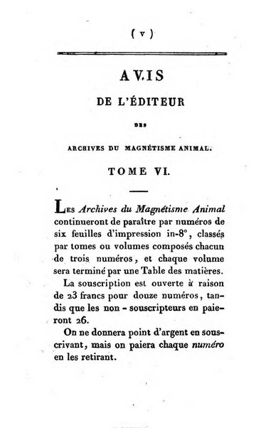 Archives du magnétisme animal