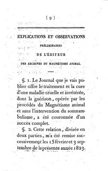 Archives du magnétisme animal