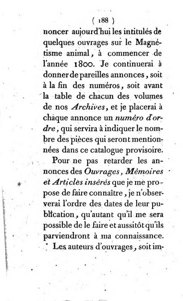 Archives du magnétisme animal