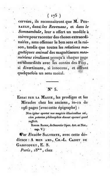 Archives du magnétisme animal