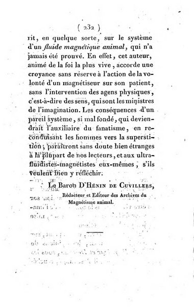 Archives du magnétisme animal