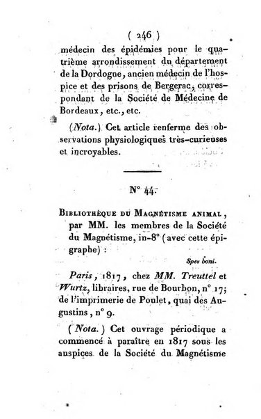 Archives du magnétisme animal