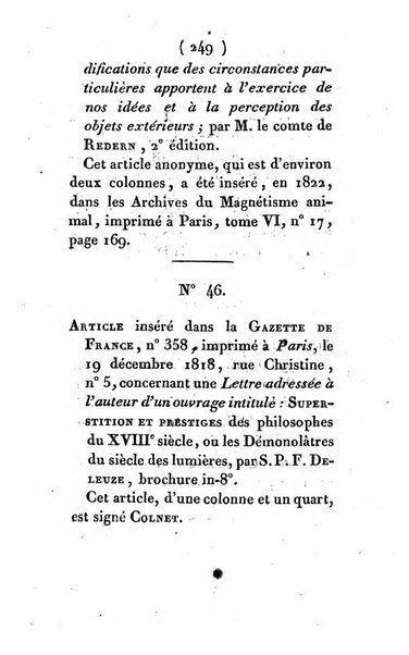 Archives du magnétisme animal