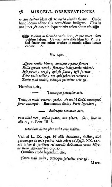 Miscellaneae observationes criticae in auctores veteres et recentiores ab eruditis Britannis..