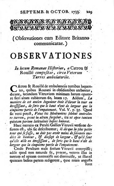 Miscellaneae observationes criticae in auctores veteres et recentiores ab eruditis Britannis..