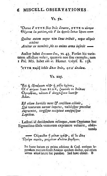 Miscellaneae observationes criticae in auctores veteres et recentiores ab eruditis Britannis..