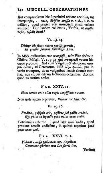 Miscellaneae observationes criticae in auctores veteres et recentiores ab eruditis Britannis..