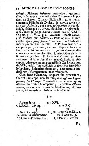 Miscellaneae Observationes Criticae Novae