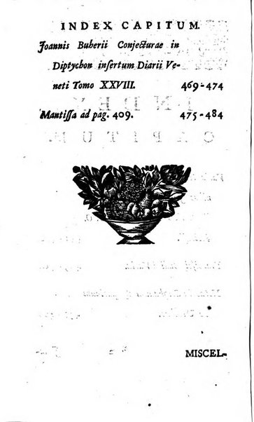 Miscellaneae Observationes Criticae Novae