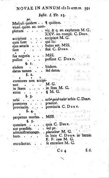 Miscellaneae Observationes Criticae Novae