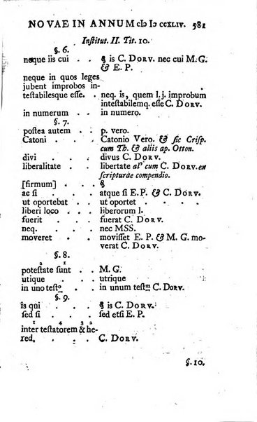 Miscellaneae Observationes Criticae Novae