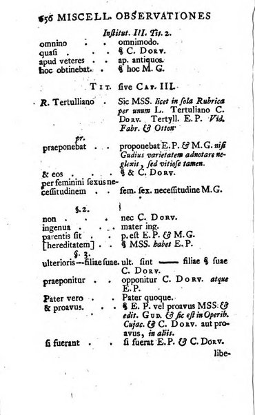 Miscellaneae Observationes Criticae Novae