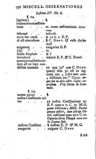 Miscellaneae Observationes Criticae Novae