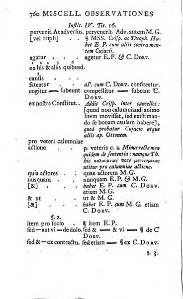 Miscellaneae Observationes Criticae Novae