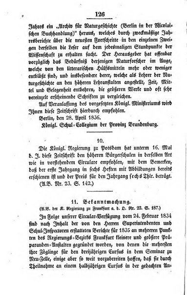 Schulblatt fur die Provinz Brandeburg