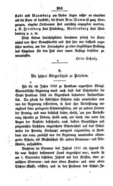 Schulblatt fur die Provinz Brandeburg