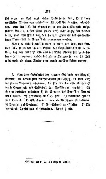 Schulblatt fur die Provinz Brandeburg