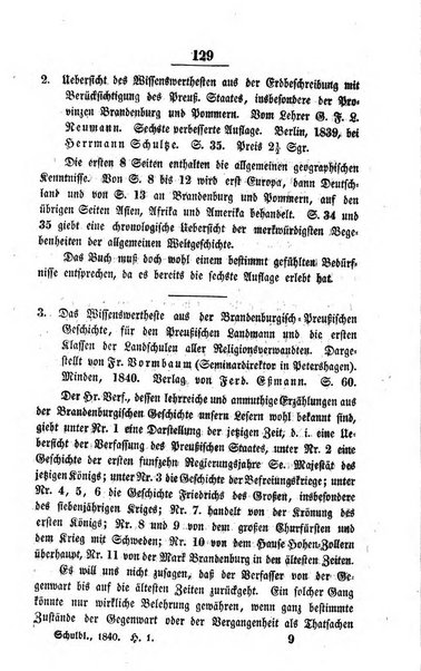 Schulblatt fur die Provinz Brandeburg