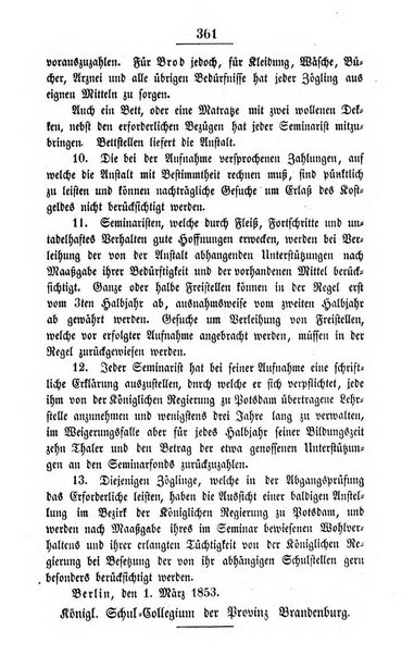 Schulblatt fur die Provinz Brandeburg