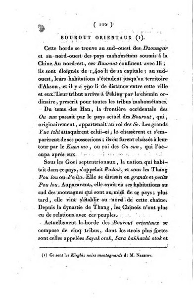 Magasin asiatique, ou Revue géographique et historique de l'Asie centrale et septentrionale