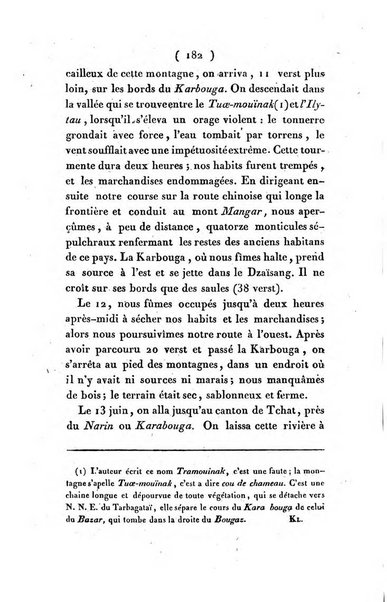 Magasin asiatique, ou Revue géographique et historique de l'Asie centrale et septentrionale