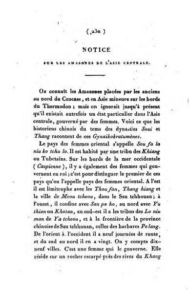 Magasin asiatique, ou Revue géographique et historique de l'Asie centrale et septentrionale