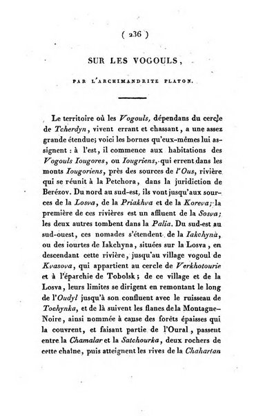 Magasin asiatique, ou Revue géographique et historique de l'Asie centrale et septentrionale