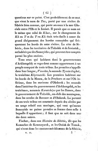 Magasin asiatique, ou Revue géographique et historique de l'Asie centrale et septentrionale