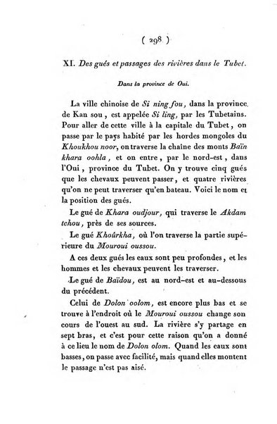 Magasin asiatique, ou Revue géographique et historique de l'Asie centrale et septentrionale