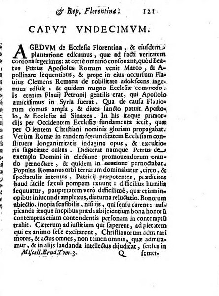 Miscellanea italica erudita