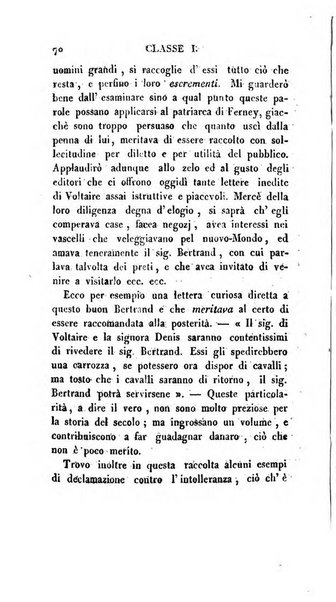 Lo spettatore lombardo, o sia Miscellanea scelta d'articoli di letteratura, di filosofia, di scienze scritti e successivamente pubblicati da Francesco Pezzi in vari giornali dal 1809 al 1821