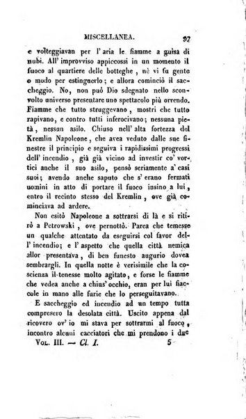 Lo spettatore lombardo, o sia Miscellanea scelta d'articoli di letteratura, di filosofia, di scienze scritti e successivamente pubblicati da Francesco Pezzi in vari giornali dal 1809 al 1821