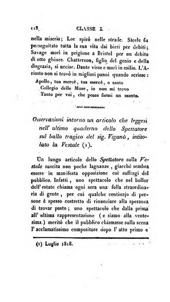 Lo spettatore lombardo, o sia Miscellanea scelta d'articoli di letteratura, di filosofia, di scienze scritti e successivamente pubblicati da Francesco Pezzi in vari giornali dal 1809 al 1821