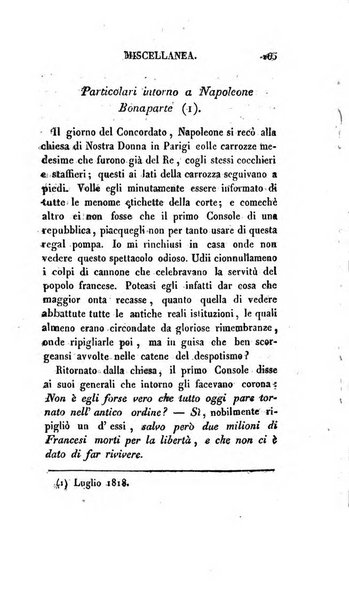 Lo spettatore lombardo, o sia Miscellanea scelta d'articoli di letteratura, di filosofia, di scienze scritti e successivamente pubblicati da Francesco Pezzi in vari giornali dal 1809 al 1821