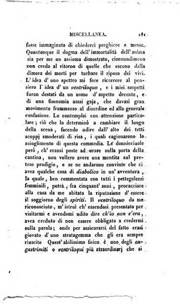 Lo spettatore lombardo, o sia Miscellanea scelta d'articoli di letteratura, di filosofia, di scienze scritti e successivamente pubblicati da Francesco Pezzi in vari giornali dal 1809 al 1821