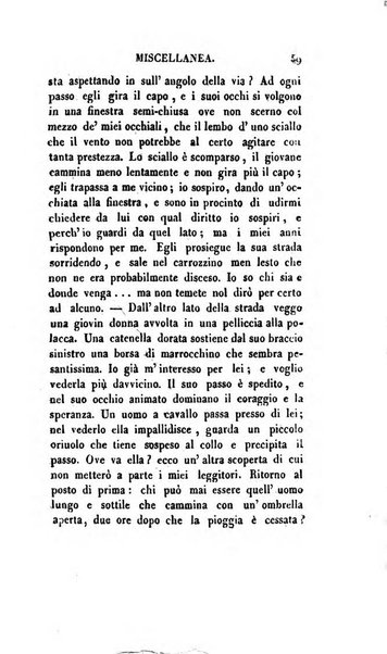 Lo spettatore lombardo, o sia Miscellanea scelta d'articoli di letteratura, di filosofia, di scienze scritti e successivamente pubblicati da Francesco Pezzi in vari giornali dal 1809 al 1821