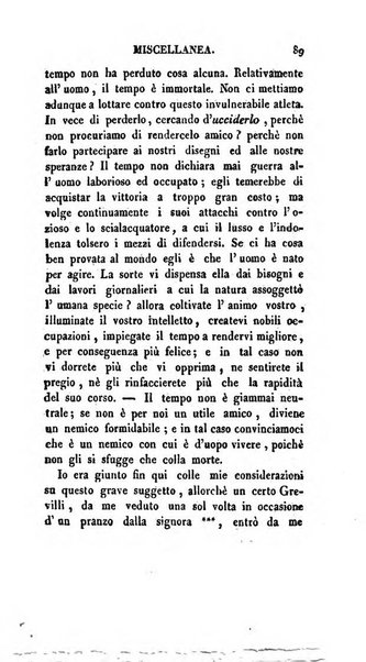 Lo spettatore lombardo, o sia Miscellanea scelta d'articoli di letteratura, di filosofia, di scienze scritti e successivamente pubblicati da Francesco Pezzi in vari giornali dal 1809 al 1821