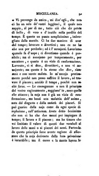 Lo spettatore lombardo, o sia Miscellanea scelta d'articoli di letteratura, di filosofia, di scienze scritti e successivamente pubblicati da Francesco Pezzi in vari giornali dal 1809 al 1821