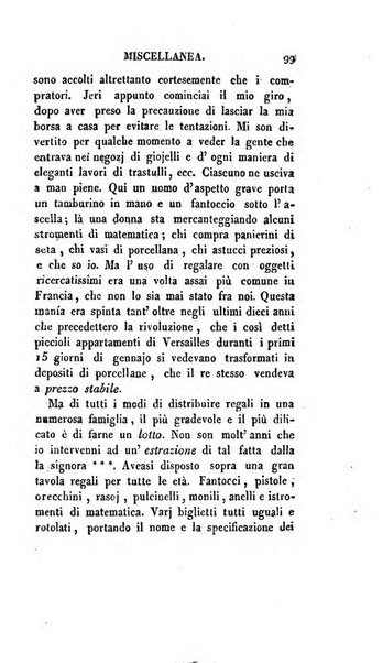 Lo spettatore lombardo, o sia Miscellanea scelta d'articoli di letteratura, di filosofia, di scienze scritti e successivamente pubblicati da Francesco Pezzi in vari giornali dal 1809 al 1821