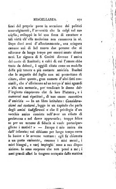 Lo spettatore lombardo, o sia Miscellanea scelta d'articoli di letteratura, di filosofia, di scienze scritti e successivamente pubblicati da Francesco Pezzi in vari giornali dal 1809 al 1821