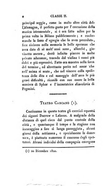 Lo spettatore lombardo, o sia Miscellanea scelta d'articoli di letteratura, di filosofia, di scienze scritti e successivamente pubblicati da Francesco Pezzi in vari giornali dal 1809 al 1821