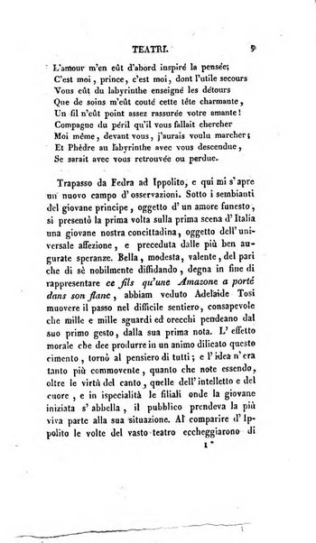 Lo spettatore lombardo, o sia Miscellanea scelta d'articoli di letteratura, di filosofia, di scienze scritti e successivamente pubblicati da Francesco Pezzi in vari giornali dal 1809 al 1821