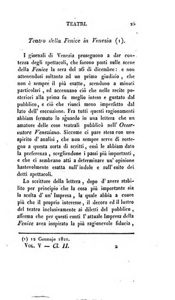 Lo spettatore lombardo, o sia Miscellanea scelta d'articoli di letteratura, di filosofia, di scienze scritti e successivamente pubblicati da Francesco Pezzi in vari giornali dal 1809 al 1821